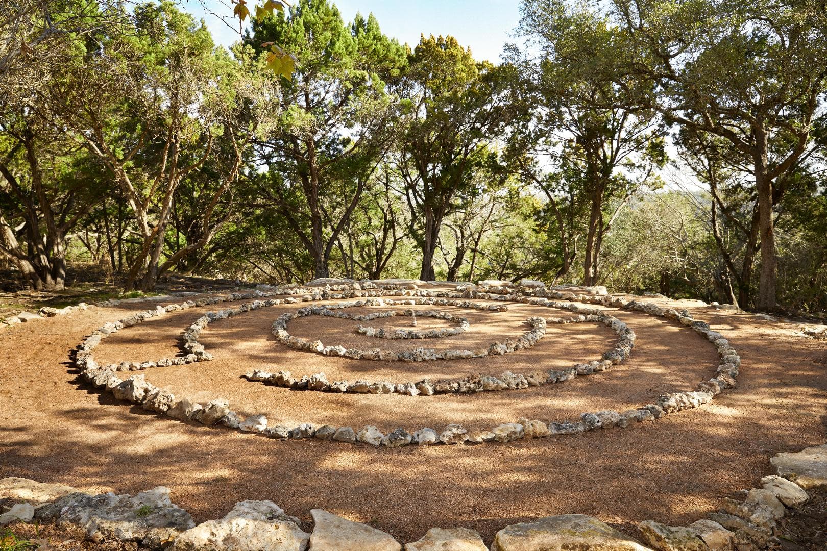 Miraval Austin labyrinth